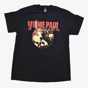 2024 Official Pantera Vinnie Paul Cowboys From Hell Tour Adult Shirt New Large